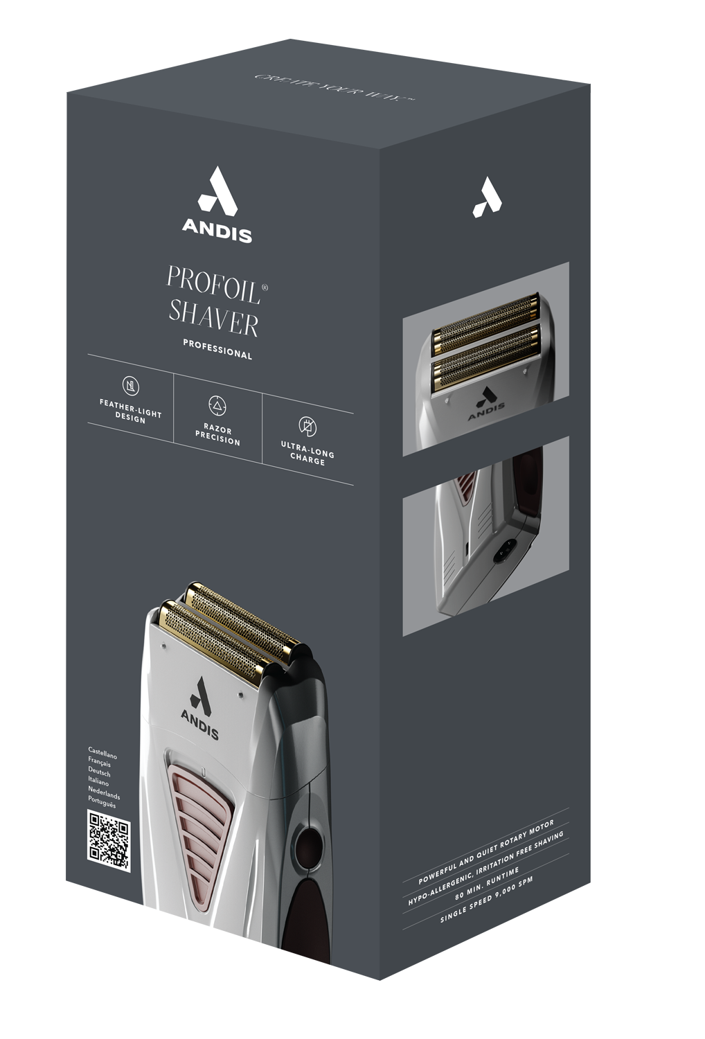Andis Profi-Trimmer Verpackung Vorderseite