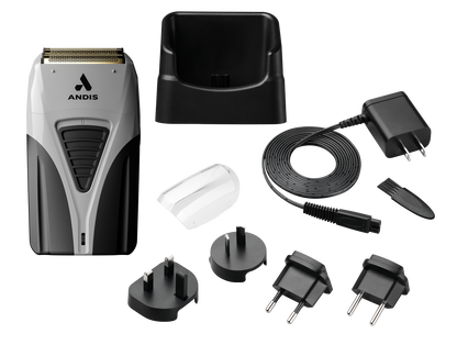 Professioneller Haarschneider mit Zubehör