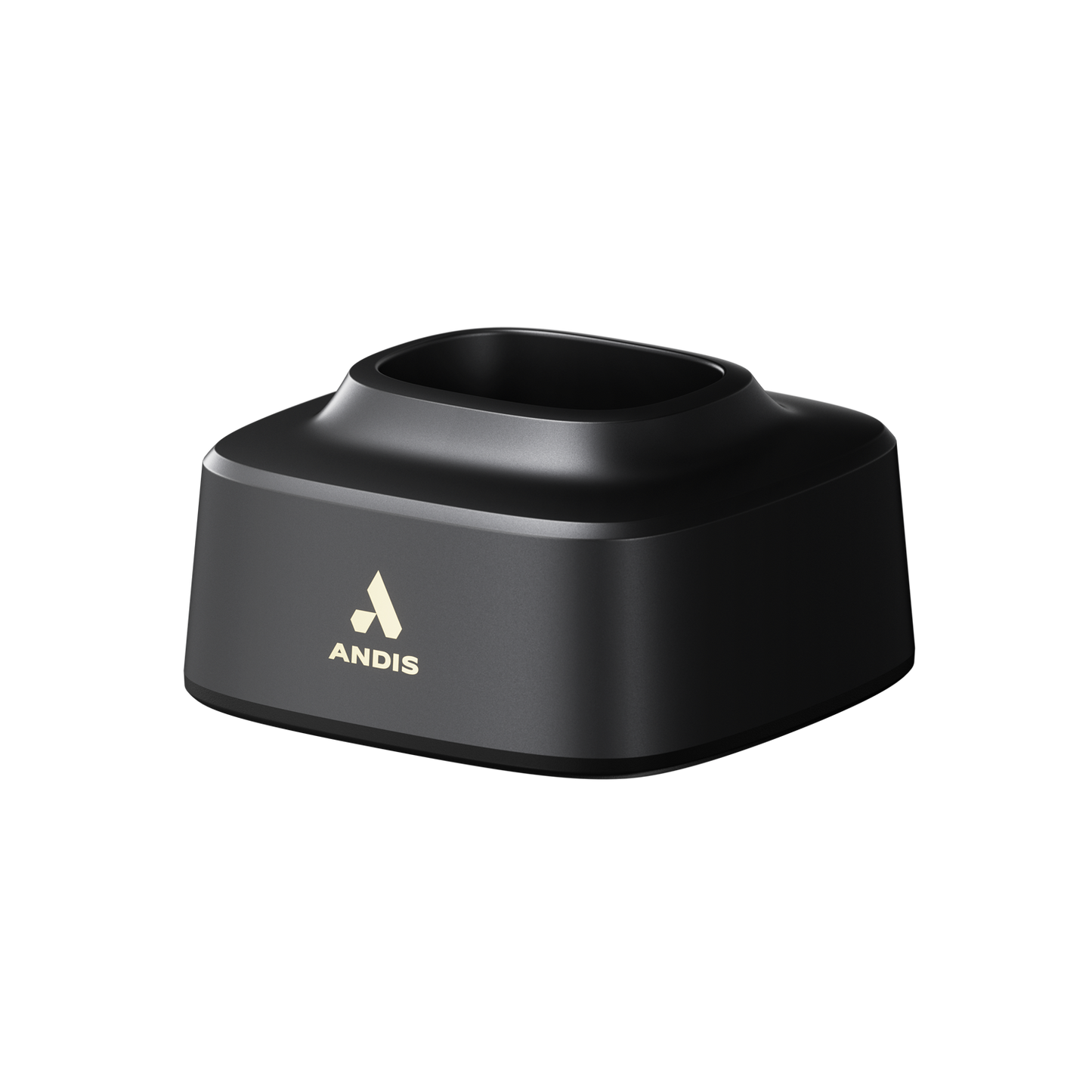Schwarze Andis Ladestation für Clipper