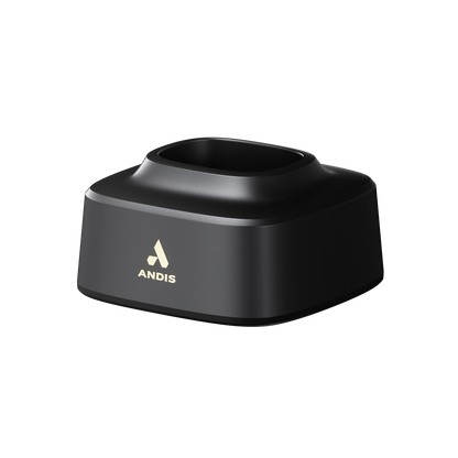 Schwarze Andis Ladestation für Clipper