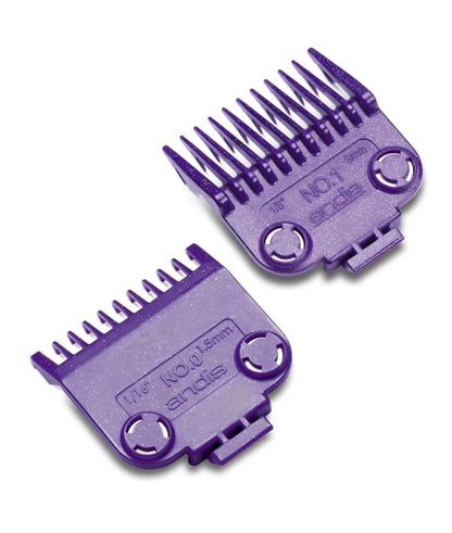 Lila Clipper-Aufsätze für Friseurbedarf